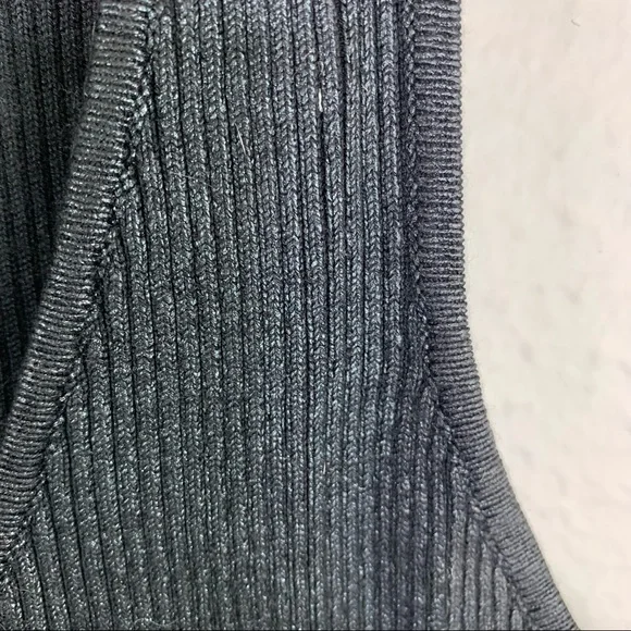 Hera Collection Black Ribbed Tank C16 - Picture 3 of 5